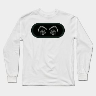 a pair of eyes peering beyond the dungeon Long Sleeve T-Shirt